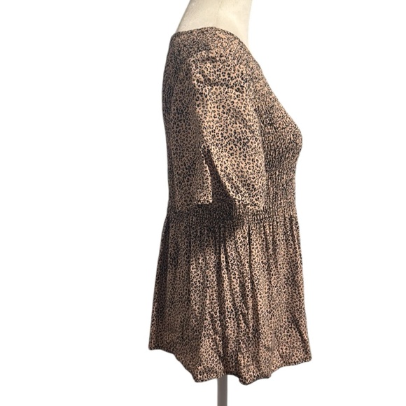 URBAN ROMANTICS animal print top size large - Picture 4 of 6